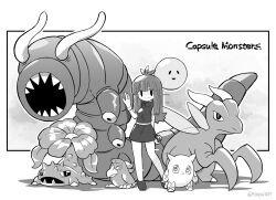 beta pokemon from capsule monsters by rascal (feuille)