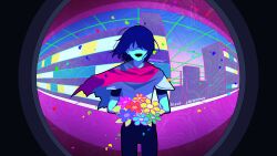kris (dark world) (deltarune) from deltarune by maika (maikaoekaki)