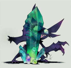 sableye from pokemon by tamarinfrog