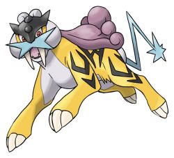 raikou from pokemon by ariga hitoshi