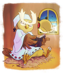 hoothoot from pokemon by noko351