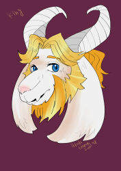 asgore dreemurr from undertale by ikkakutenma