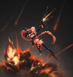 female gunner (dungeon and fighter) from dungeon and fighter