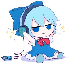 cirno from touhou by azuma meri