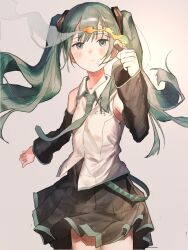 hatsune miku from vocaloid