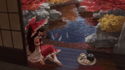 hakurei reimu from touhou by an yb