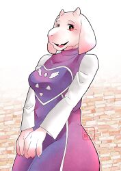 toriel from undertale by ikkakutenma