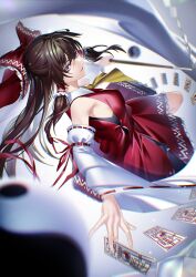 hakurei reimu from touhou by shukusuri