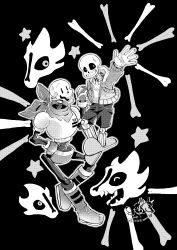 gasterblaster from undertale by ikkakutenma