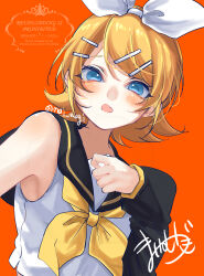 kagamine rin from vocaloid by mai mugi