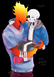 grillby from undertale by ikkakutenma