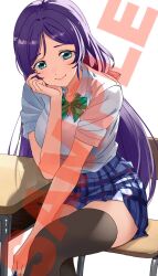 tojo nozomi from love live! by bunbun (midukikome)