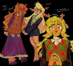 noelle holiday from deltarune by goomyloid