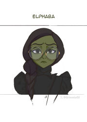 elphaba thropp from wicked by grimmie02
