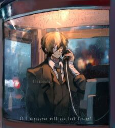 dazai osamu (bungou stray dogs) from bungou stray dogs