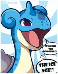 lapras from pokemon by woofzilla
