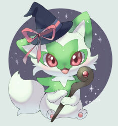 sprigatito from pokemon by iwasi 29