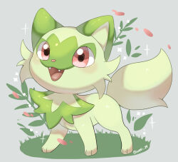 sprigatito from pokemon by iwasi 29
