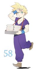 son gohan from dragon ball by pinki (shounenkakuseiya)