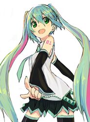 hatsune miku from vocaloid by deku (p9999q)