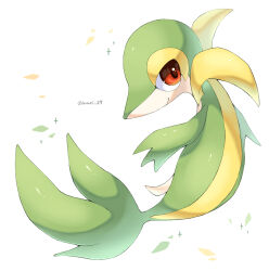 snivy from pokemon by iwasi 29
