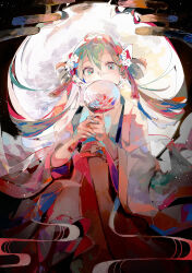 hatsune miku from vocaloid