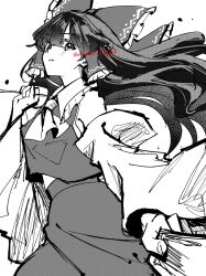 hakurei reimu from touhou