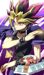 yami yugi from yu-gi-oh! by nigatsumikka