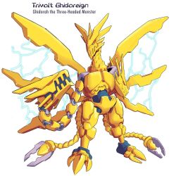 king ghidorah from godzilla (series) by karakatodzo