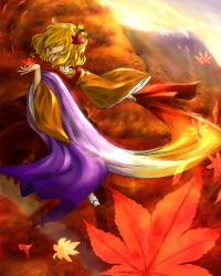 aki shizuha from touhou by siroooo