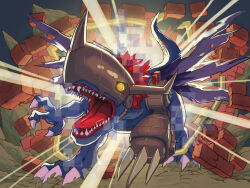 metalgreymon (virus) from digimon