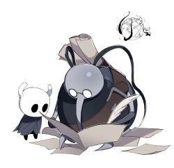 knight (hollow knight) from hollow knight