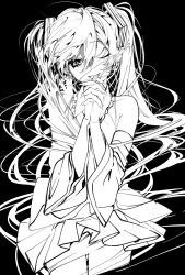 hatsune miku from vocaloid by yamori shiki