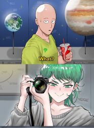saitama (one-punch man) from one-punch man by devovas