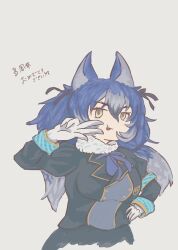 dire wolf (kemono friends) from kemono friends