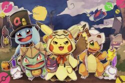 bulbasaur from halloween by parsley (artist)