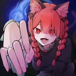 kaenbyou rin from touhou