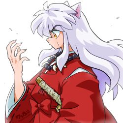 inuyasha (character) from inuyasha by wanta (futoshi)