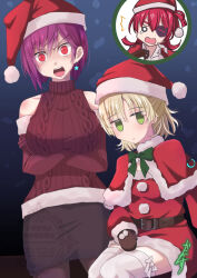 asami makiko (heaven burns red) from christmas