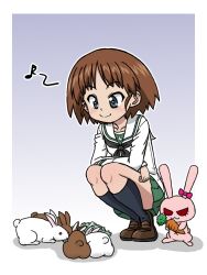 sakaguchi karina from girls und panzer