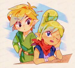 link from the legend of zelda by tokuura