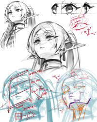 frieren from sousou no frieren by phantom ix row