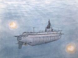 uss gato (ss-212) from original by atelier bono