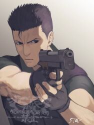chris redfield from resident evil by 5tatsu