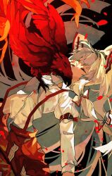fujiwara no mokou from touhou by shinjitsu no kuchi