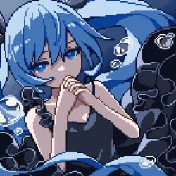 hatsune miku from shinkai shoujo (vocaloid) by amefu luna