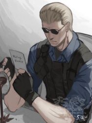 albert wesker from resident evil by 5tatsu