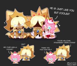 strawberry crepe cookie from cookie run