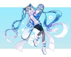 hatsune miku from vocaloid