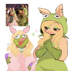 kermit the frog from muppets